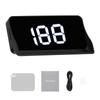 Hosioe Car Head Up Display Windshield Projection Head Up Display LED Digital Speedometer Car Truck with Reflective Film S RV