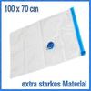 6 kusů XXL vakuových sáčků, přikrývky, vakuová sada, sáčky na oblečení 100x70cm