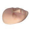 Silicone face model bionic skin is suitable for acupuncture and moxibustion practice, makeup beginners, students, easy to clean