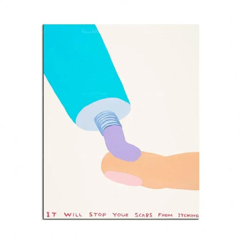David Shrigley Contemporary Art Posters  Canvas Wall Art Prints for Living Room Bedroom Office  Perfect Home Decor