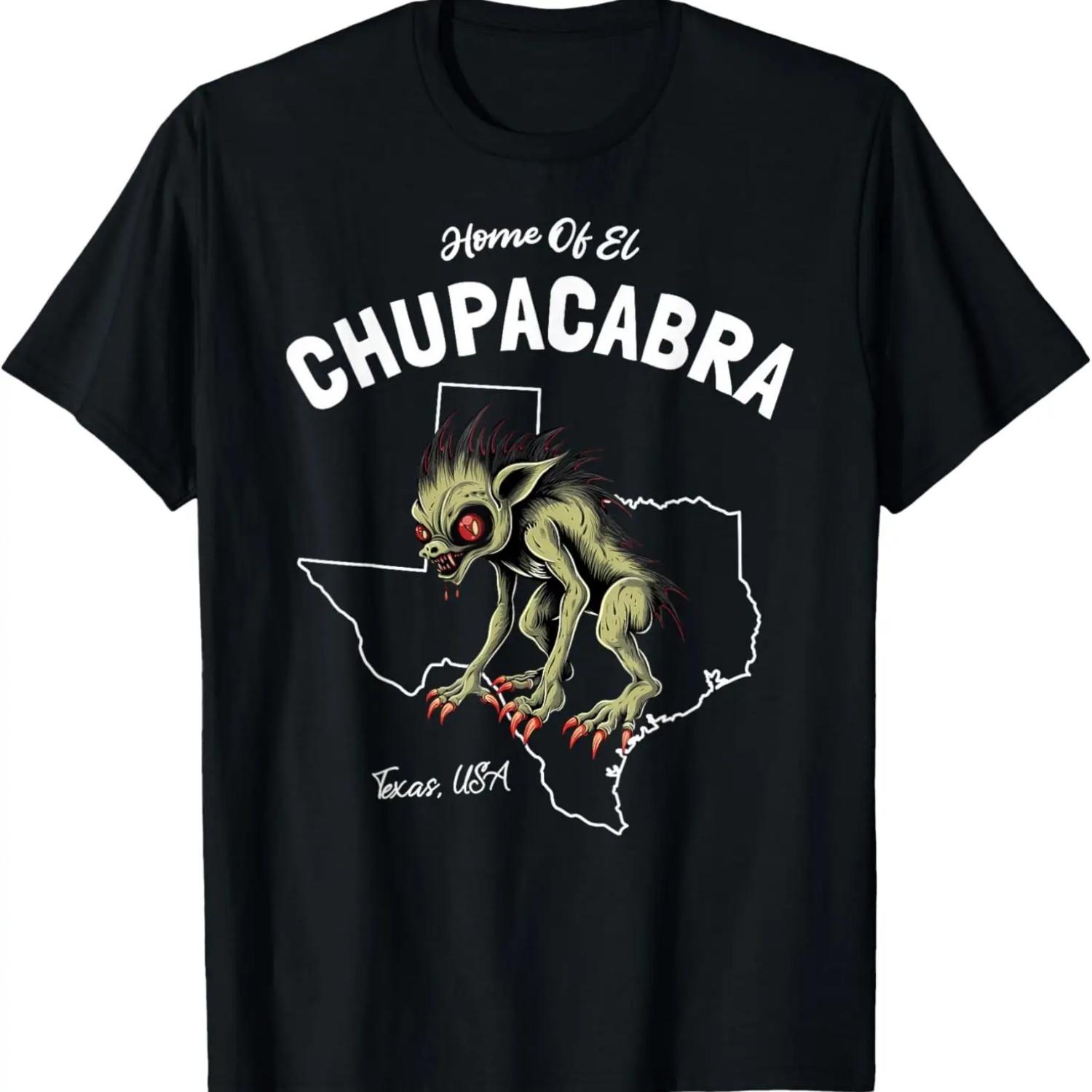 

Home Of El Chupacabra Texas USA Cryptid T-Shirt S чёрный
