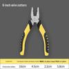Multi-Function Japanese Industrial Grade Needle-Nose Pliers and Wire Cutters for Electricians