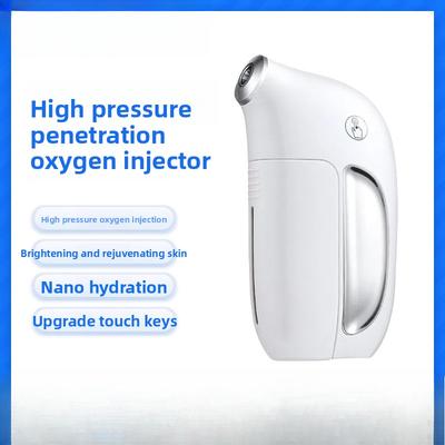 Touch Handheld Sauerstoffinjektionsinstrument Haushalt Tragbar Hochdruck Schönheitssalon Spray Elektrisches Hydratationsinstrument Essenz Reinigung
