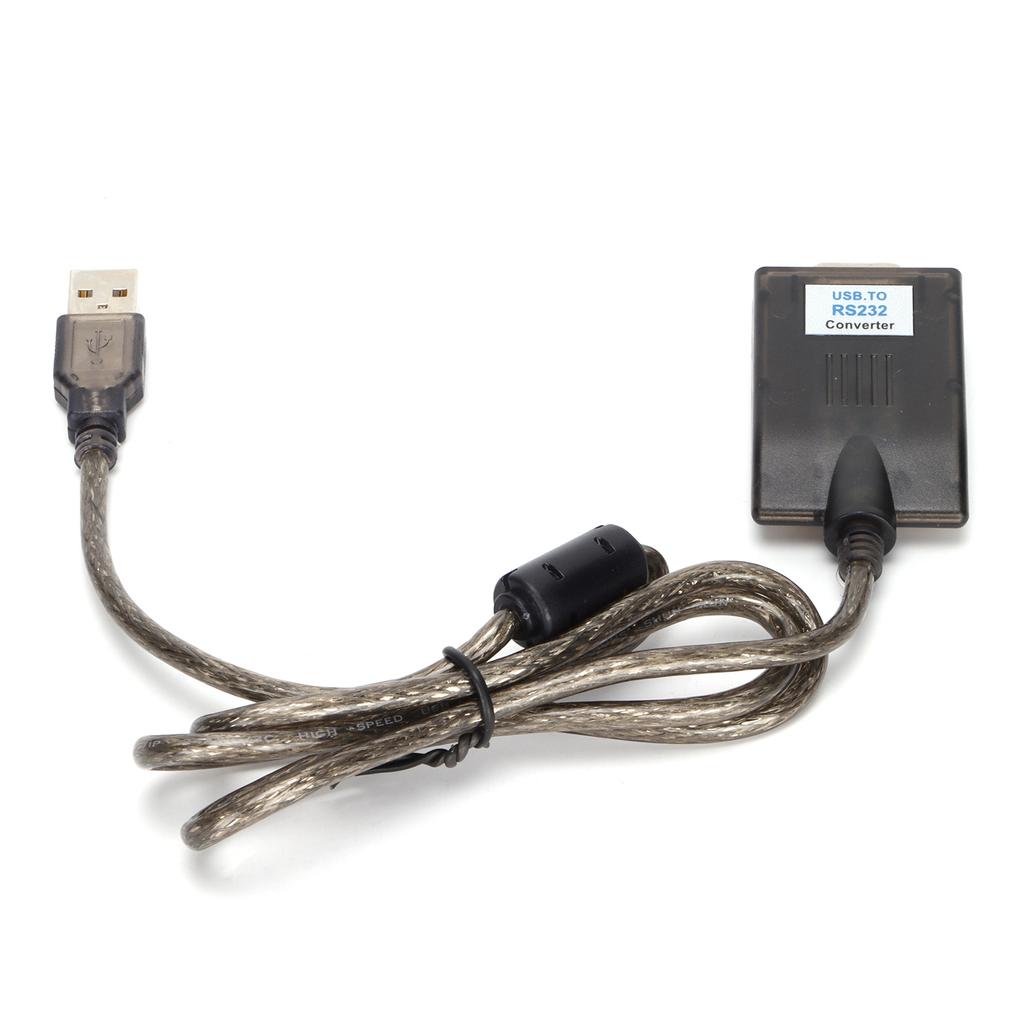 USB to RS232 Adapter 9‑Pin COM Port FTDI Chip Data Conversion Cable with CD for WINXP VISTA WIN7 WIN8