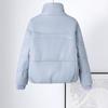 Live broadcast new short thickened down jacket women's small casual loose white duck down cotton-padded coat batch