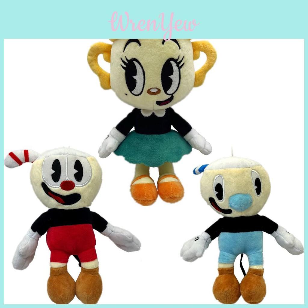 Cuphead Teacup Head Adventure Plush Toy For Kids 9in