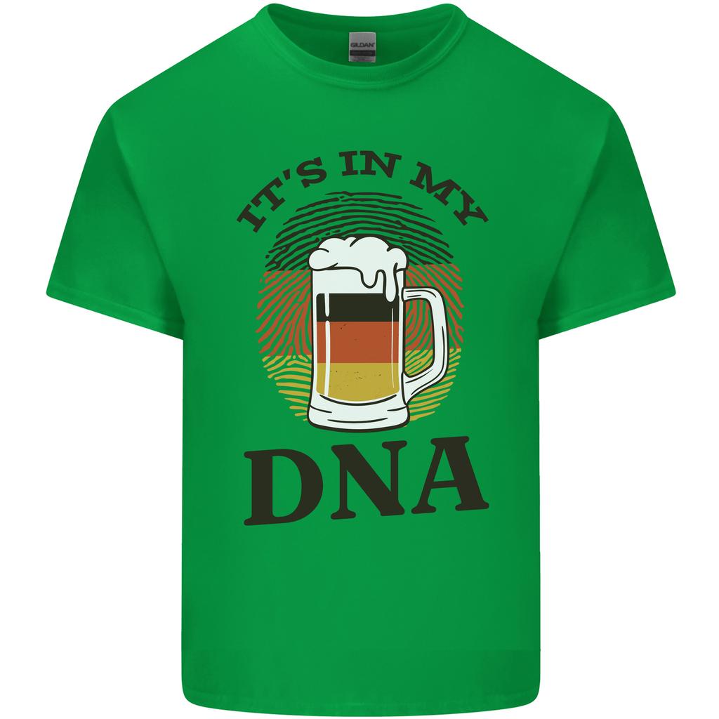 GerUnisex Beer Its In My DNA Funny GerUnisexy Unisexs Light Cotton TShirt