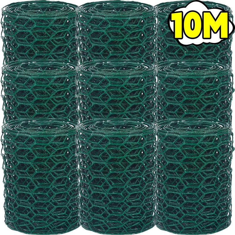 Hexagonal Wire Mesh Garden Fixing Net Floral Arrangements Animal Enclosures DIY Chicken Rabbit Cage Breeding Wire Mesh Fence