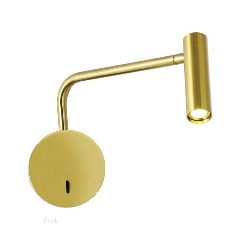 Aplice moderne cu LED 9w cu comutator Aplice cu LED pentru camera de zi Iluminat de interior Noptiera pentru dormitor Citire Aplice de perete