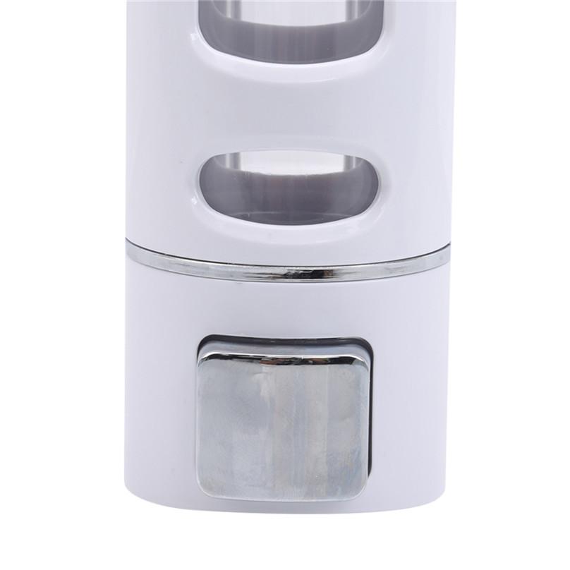 1Pc Wall-Mounted Soap Dispenser Lotion Portable Shampoo Bathroom Shampoo Container