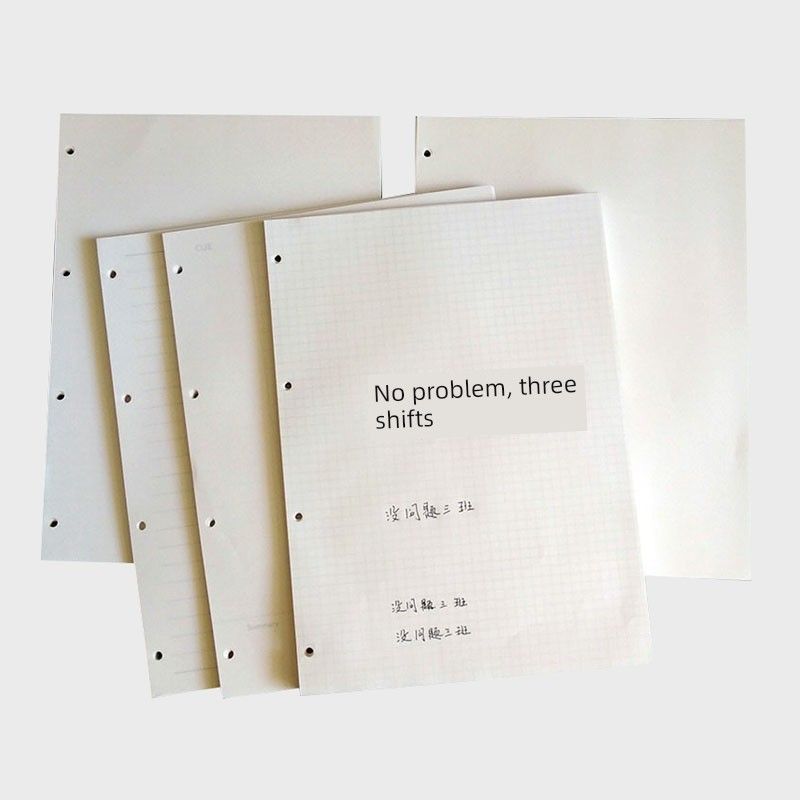 5mm A4 Blank Beige Cornell Grid Paper