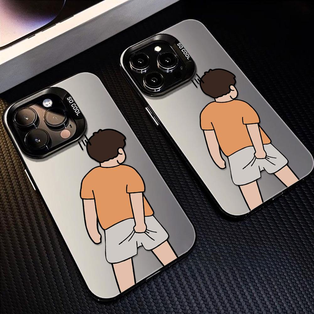 Phone Cases For iPhone 11 13 16 ProMax Case iPhone 13 14 15 ProMax 12 13 ProMax Case Samsung A55 A05S A54 A06 S22 A15 A12 A22 A52S S23 S24 Color IMD