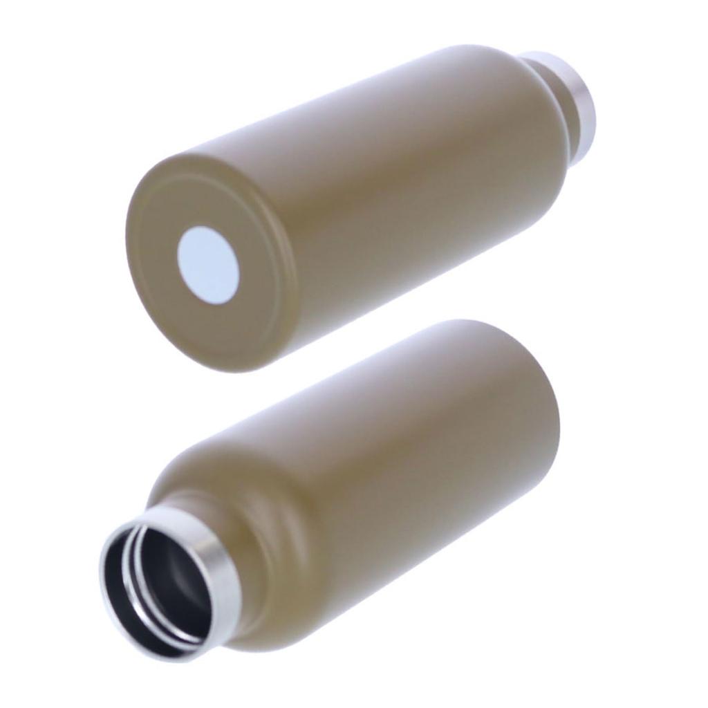 520ml Metal Handle Thermos Bottle with Handle Double Vacuum and Cold Water with Perfect for Outdoor and as a Gift for Day Insulated, Insulated,