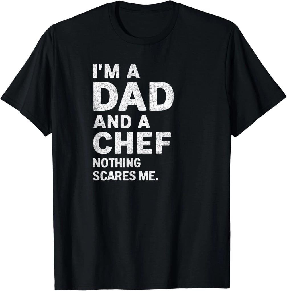 Funny Retro Vintage Im A Dad And a Chef Gift Unisex T-Shirt