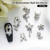 5 Piezas/Paquete Diamante de Uñas Decoración de Uñas Arte de Uñas Estrella Pentagrama Vintage Brocas para Uñas Parche para Uñas Decoración de Uñas Corazón Accesorio de Diseño de Manicura