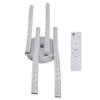 LED Deckenleuchte Fernbedienung Dimmbar 4 Wellenförmige Deckenlampe Röhre für Wohnzimmer Schlafzimmer AC85?265 V