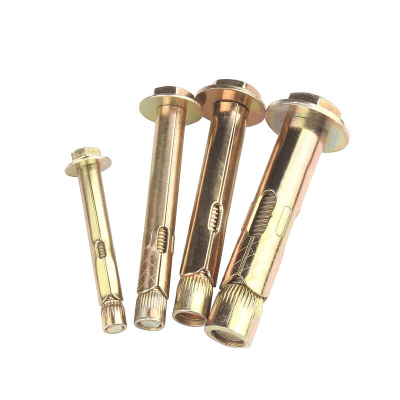 Yongli Galvanized Carbon Steel Sleeve Anchor Bolt with Hex Head