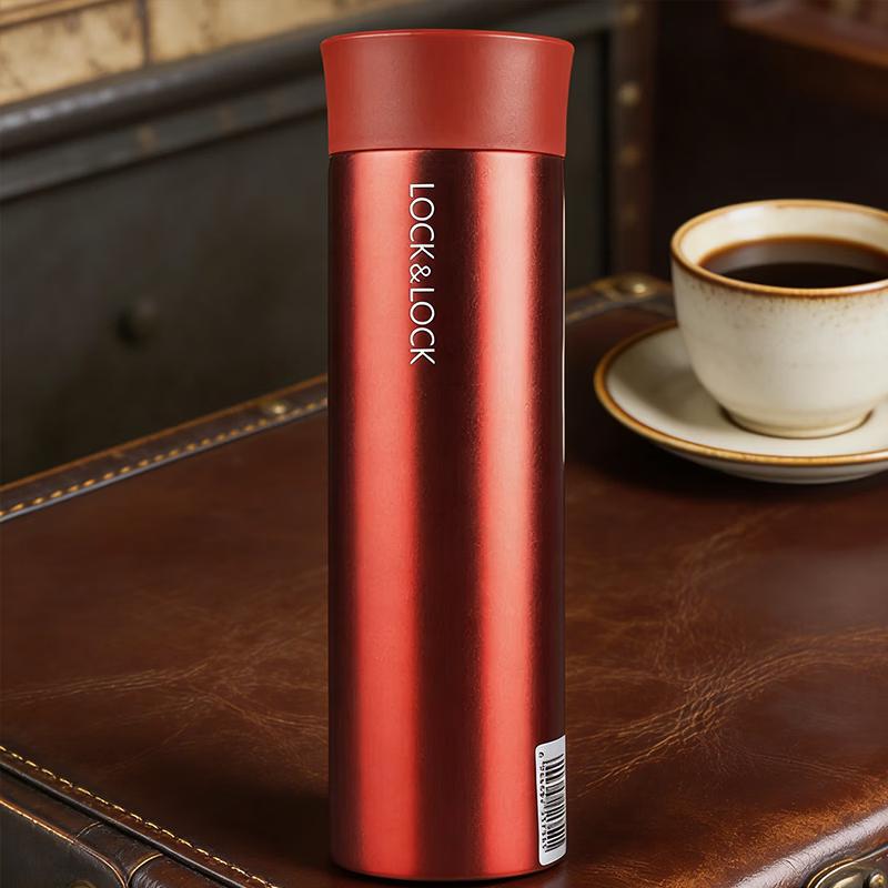 LOCK&LOCK Vacuum Insulated Stainless Steel Travel Mug