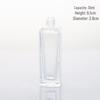 Thick Transparent Square Glass Spray Bottle for Travel and Aromatherapy Samples