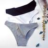 Cotton Thongs for Rise Sexy Seamless Breathable Women Soft Low Ladies Panties Stretchy