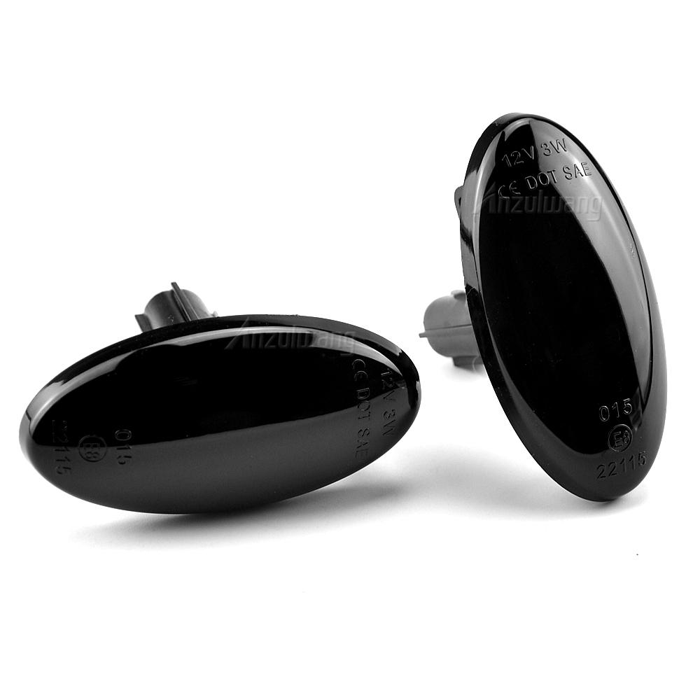 2X LED Dynamic Side Marker Lamp Turn Signal Light Side Repeater For Subaru Impreza Wrx Sti Subaru Forester