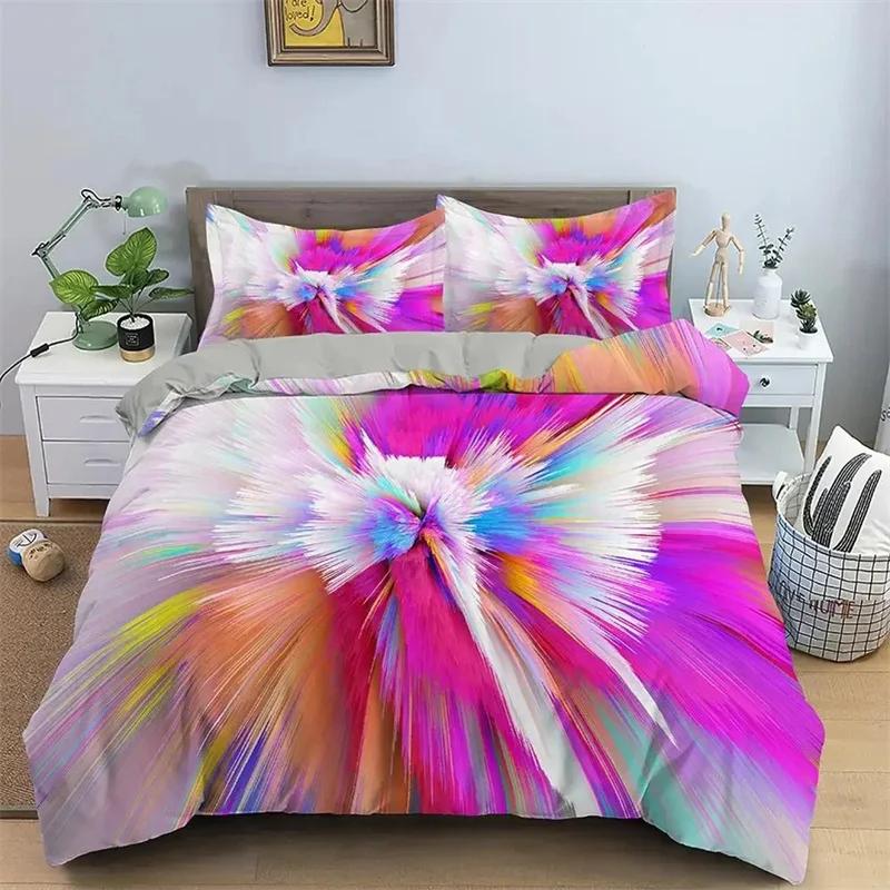 3D Printing Beding Set High-End Premium Soft Duvet Cover With Pilowcase Comfortable Quilt Cover Quen King Beding Stary Sky Patern Warm Comforter Cover