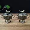 A Sandalwood Incense Holder Featuring a Magpie Design Perfect for Office Use Camping Gardens Patios And Candlelight Dinner Home Decor