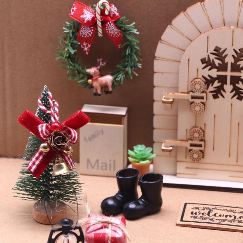 Wooden Star Entrance Holiday Decoration Bundle 30Pcs Safe Natural Craft Accessories Family Craft Activity