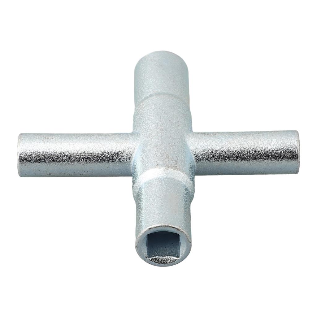 40Cr Steel 7.7*7.7cm Cross Faucet Wrench Hand Tools