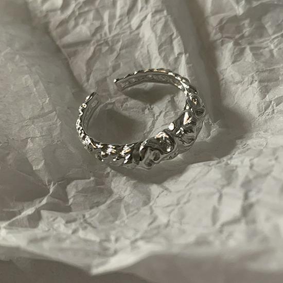 Xiaohongshu S925 Sterling Silver Summer Ring: Women's High-End Niche Light Luxury, Non-Fading Silver Jewelry