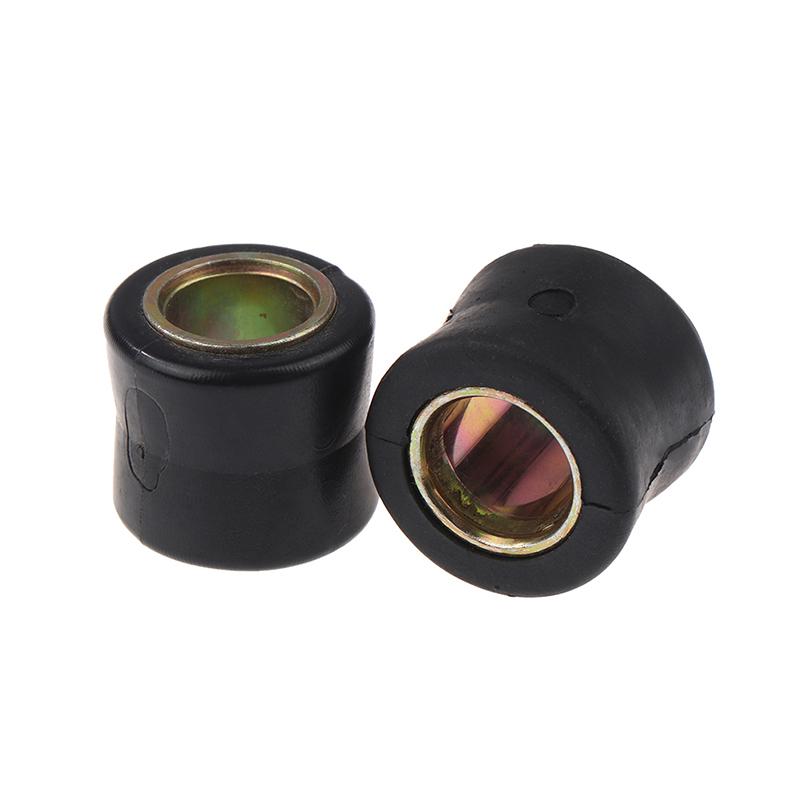 2 Pcs Universal Motorcycle 10MM 12MM Rear Shock Absorber Sleeve Buffer Rubber Ring Bushing Fixed Ring Rear Sleeve Scooter
