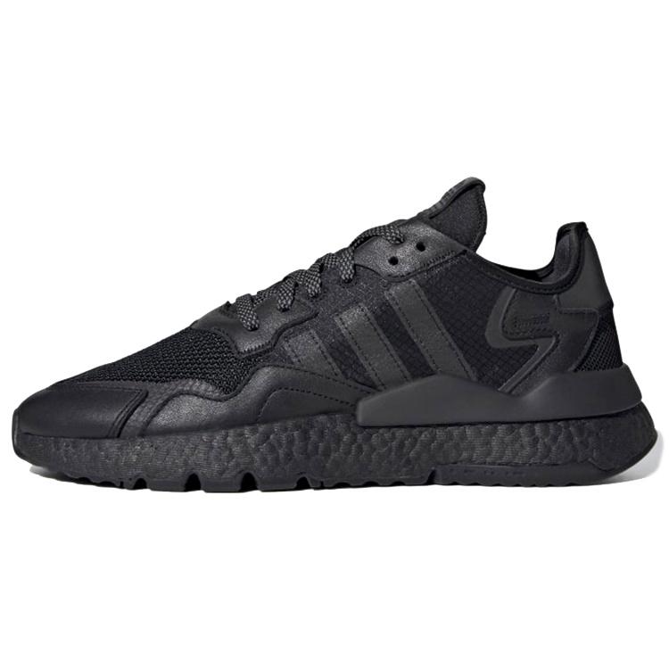 adidas Nite Jogger Triple Black Men s FV1277 EU 36