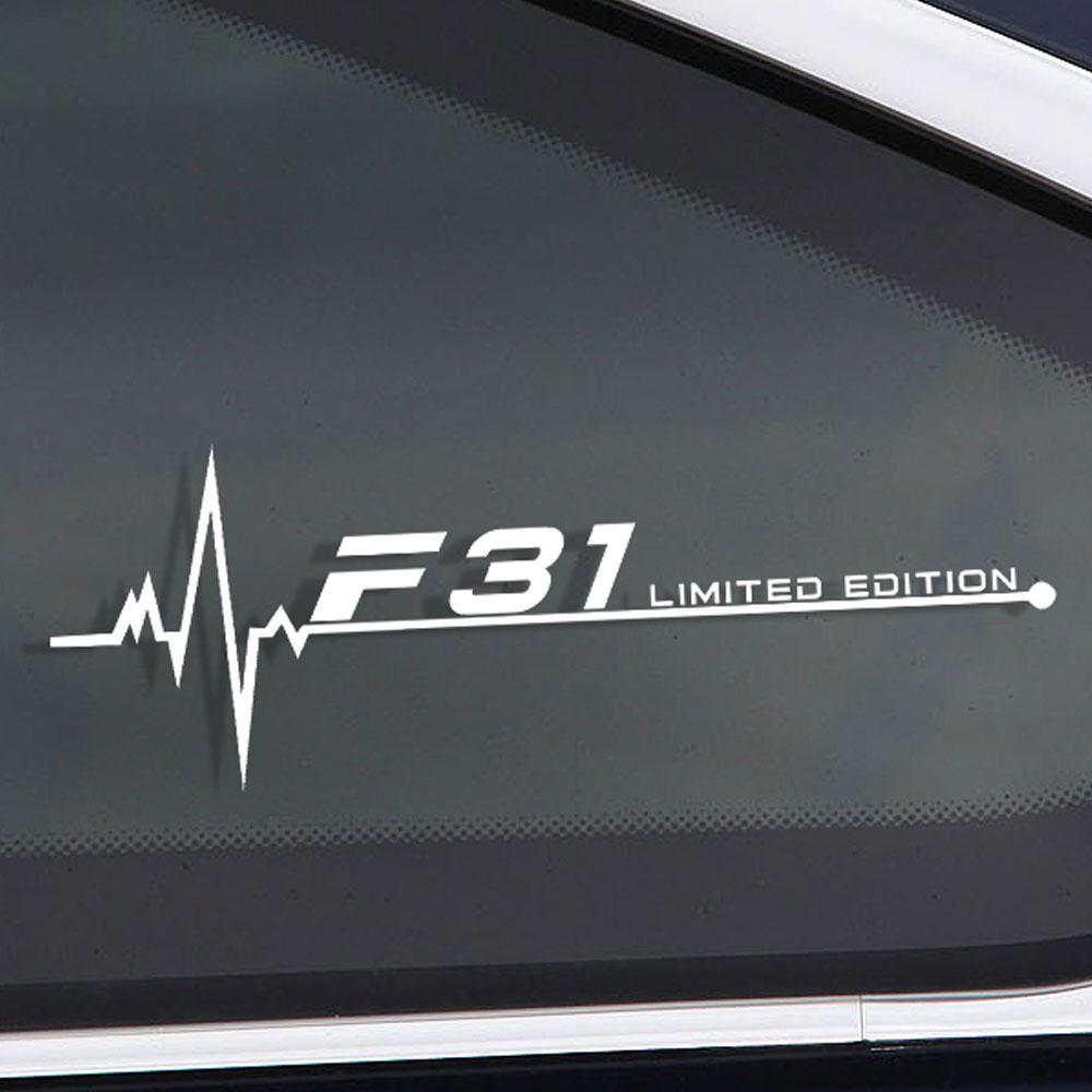 DSYCAR 1Pcs For BMW F01 F02 F07 F10 F15 F16 F20 F25 F30 F31 F34 F45 F46 F48 F82 F85 F87 Car Side Window Stickers