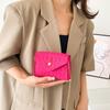 Modern Elegant Crossbody Bag Featuring Unique Stitching Design For Trendy Looks