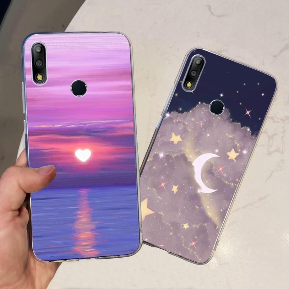 Case for Asus ZenFone Max Pro M2 ZB631KL ZB631KL Capa Soft Silicone Transparent TPU phone Back Mask protecive Cover Jelly Paint