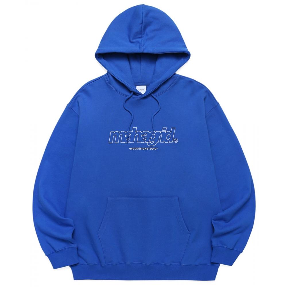 

MAHAGRID THIRD LOGO HOODIE DEEP BLUEMG2BSMM430A
