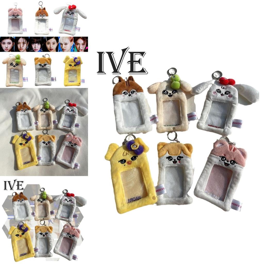 Ive Minive Pop-up Store Pluszowy Uchwyt na Karty Etui Ochronne