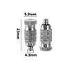 50Pcs Atomizing Fog Nozzle High Pressure Mist Spray Metal Nozzle 3/16" Thread Garden Greenhouse Farm Outdoor Irrigation Cooling