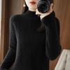 Women Sweater Turtleneck MODERN NEW SAGA Winter Knitted Pullover Autumn Soft Warm Wool Sweaters Knit Top Female Jumper