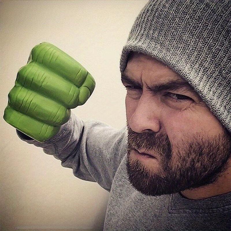 Marvel Hulk Keramische Mok, Grote Capaciteit Koffie , Theekop met Groen Vuist Ontwerp, Perfect voor Kerstmis , Halloween Decoratie