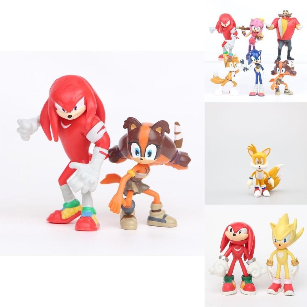 Sonic The Hedgehog Figures Pvc Collectible Ornaments For Kids And Fans