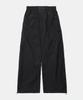 BADBLOOD Dark Billy Nylon Curved Track Pants - Black