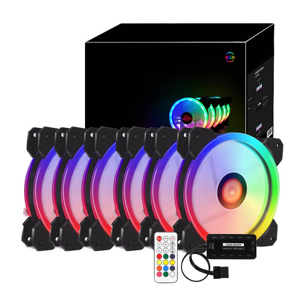 Buy 6 Pin with Fan Controller Cooler Computer RGB Case Cooling Gaming ...