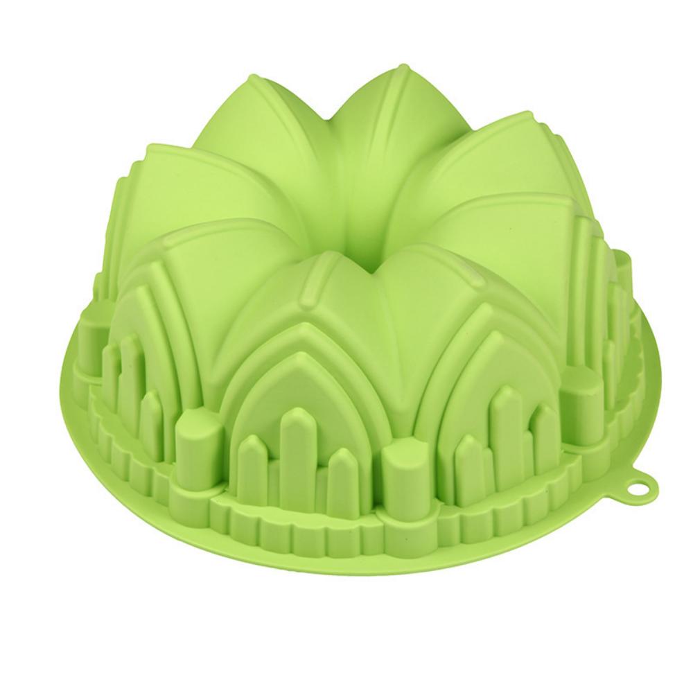 Crown Cake Mold Large Castle Silicone Cake Mold DIY Crown Kitchen Baking Mold
