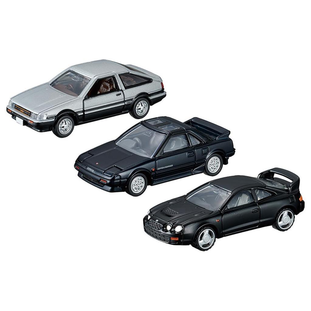Takara Tomy Tomica Premium Toyota SPORTS CARS 3 MODELS Collection Miniature Car Toy for Ages 6 and Up