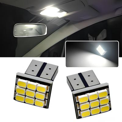 Turn Signal Lamp License Plate Light Car Wedge White 9/12SMD DC 12V Canbus Brake Decoder External Dome Lamps Backup Led