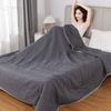 Couette d'été en coton lavable à l'eau avec teinture active pour chambre à coucher et dortoir
