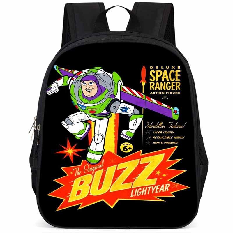 Buzz Lightyear 15-inch Large Capacity Backpack Lightweight Durable Oxford School Bag