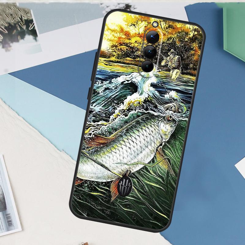 

Fish Fishing Fisherman For Nubia Red Magic 10 9 8 Pro Plus 6 7 Pro 6S 7S 5G 6R RedMagic 8S 9S Pro Plus Phone Case Red Magic 6