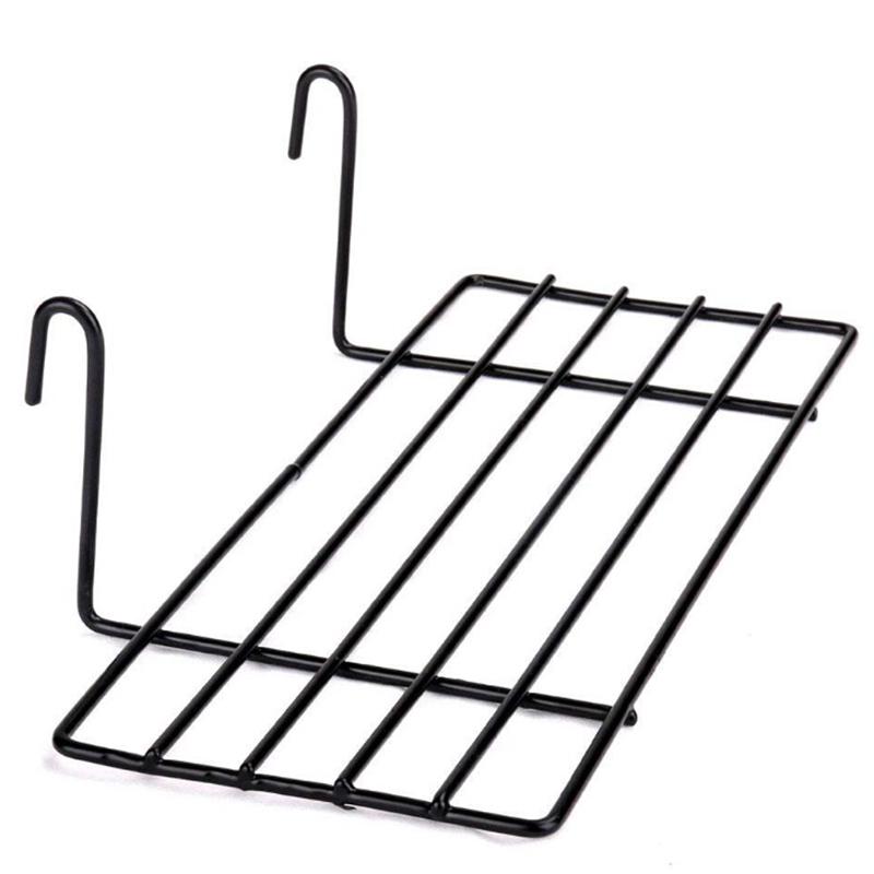 Home Wall Storage Rack with Hanging Basket for Small Items Storage